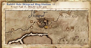 Skingrad Map
