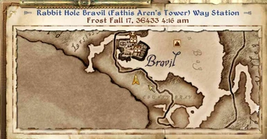 Bravil Map