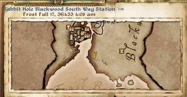 Blackwood South Map