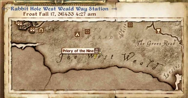 West Weald Map
