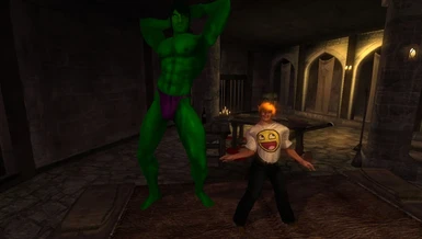 Hulk and Adoring Fan
