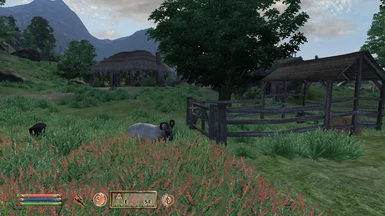 Horse shelter and optional sheep