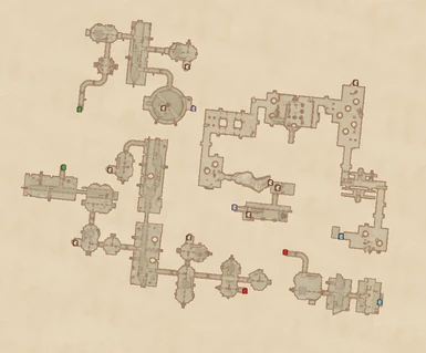 Chorrol Dungeon Map 1