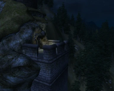 The Clifftower - Nighttime