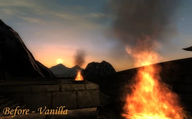 Medium fire - Vanilla