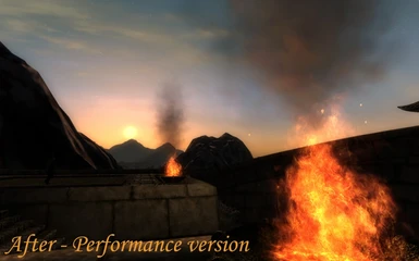 Medium fire - Performance version