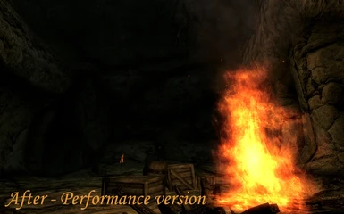 Medium fire - Performance version