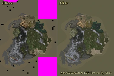 Default vs Mod Color Maps