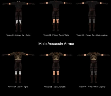 Mironest Male Assassin Armor - Coming Soon