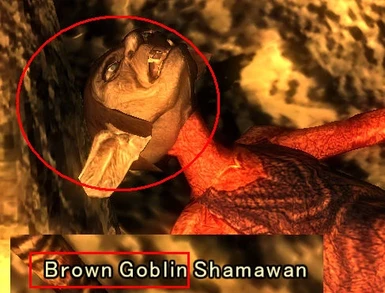 Brown Goblin texture miss