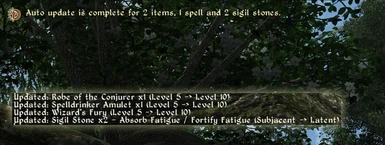 Auto Update Leveled Items And Spells