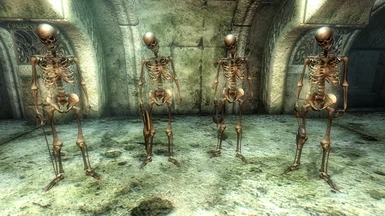 Vanilla Melee Skeletons