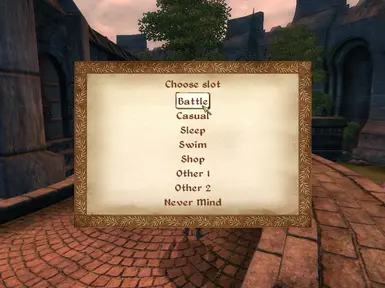 Example Slot Selector
