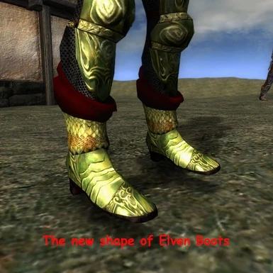 The new shape of Elven Boots