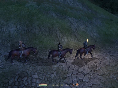 I wonder if the horses sweat will rust this armor out before we get back to town