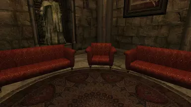 Throne room sofas