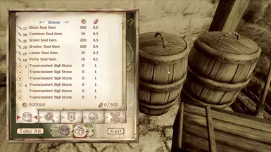Soul Stones and Sigil Stones