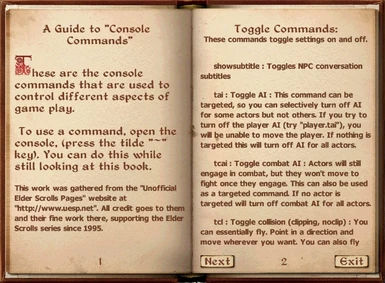 A Guide to Console Commands