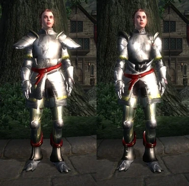 Elven Guard Before - After