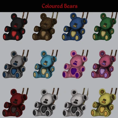 Teddybear Colours