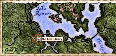 The Lost Library map location