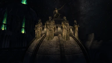Hall of Judgement - Dome by night