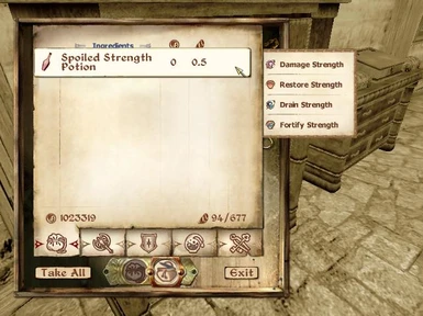Spoiled Strength Potion