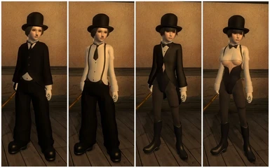 Gentle man suits And Magician lady suits for HGEC