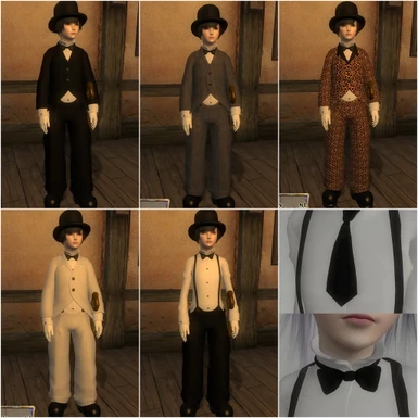 gentleman suits and ties