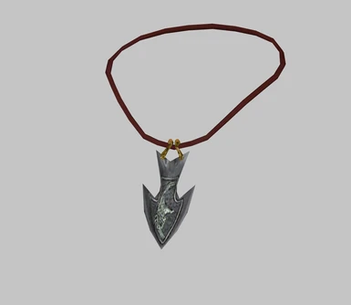 Elven Arrow Head Amulet