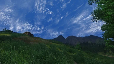 Outside sky with ENB and SweetFX
