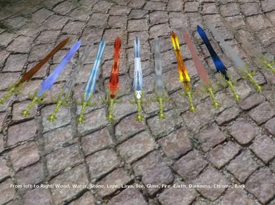 All blades