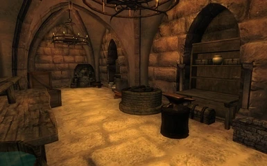 Forge of Zenithar - metalworks area