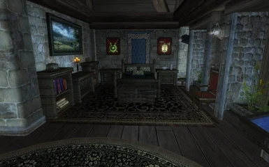 Master bedroom area