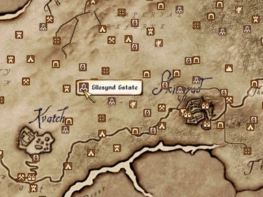 Location on the map