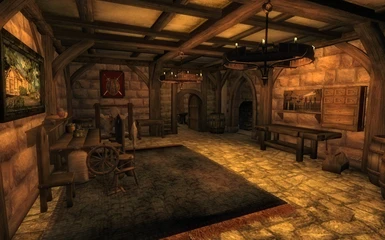 Central room in the basement
