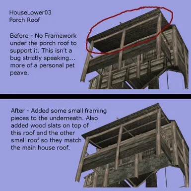 Lowerclass House 03 - Porch Framework