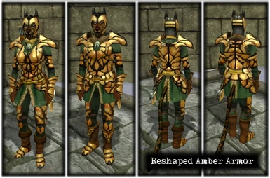 Tweaked Amber Armor