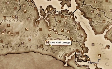 Location on the map