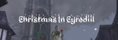 Christmas In Cyrodiil Banner