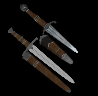 New and old Steel dagger
