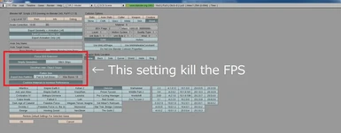 FPS kill Blender setting