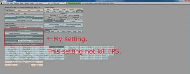 Blender setting for not kill fps
