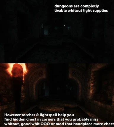Dungeons comparsion