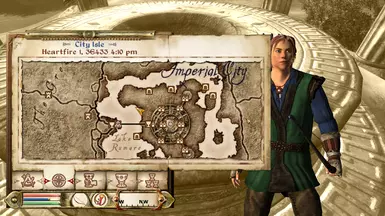 Location of the amulet on the map