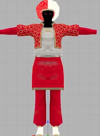 Update Red and white outfit