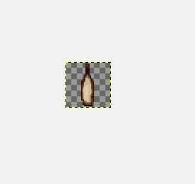 Bottle icon, zoomed 200%, it looked so tiny