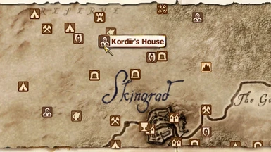 Kordiir's House Map Marker