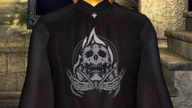 Neat-o Necromancer Robe Emblem