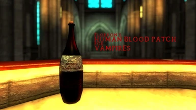 Florkon's Human Blood Patch for Vampires multilingual